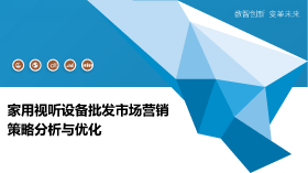 企业工具与家用视听设备 销售策略与市场前景